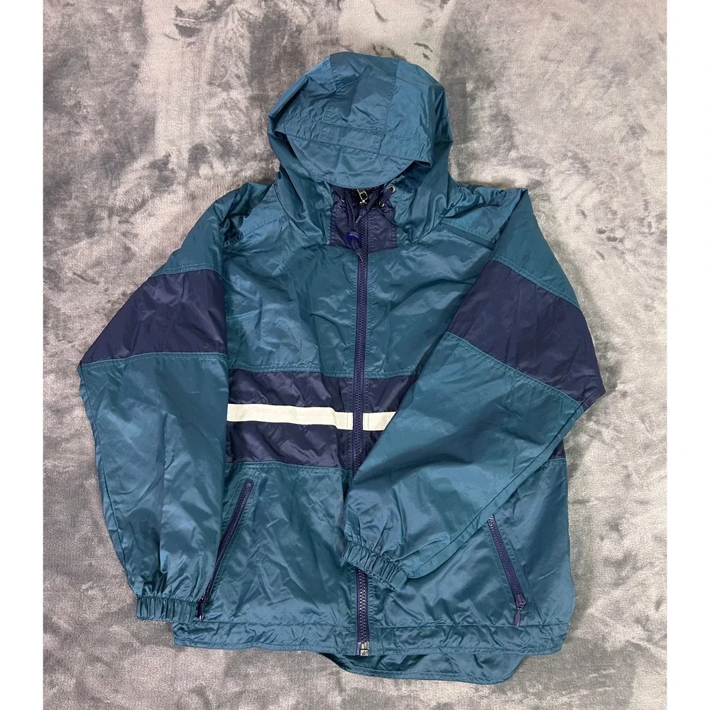 Vintage GEAR For Sports Color Block Oversized Windbreaker Jacket‎ Men's S